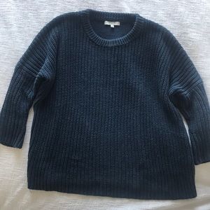 Navy blue Madewell sweater